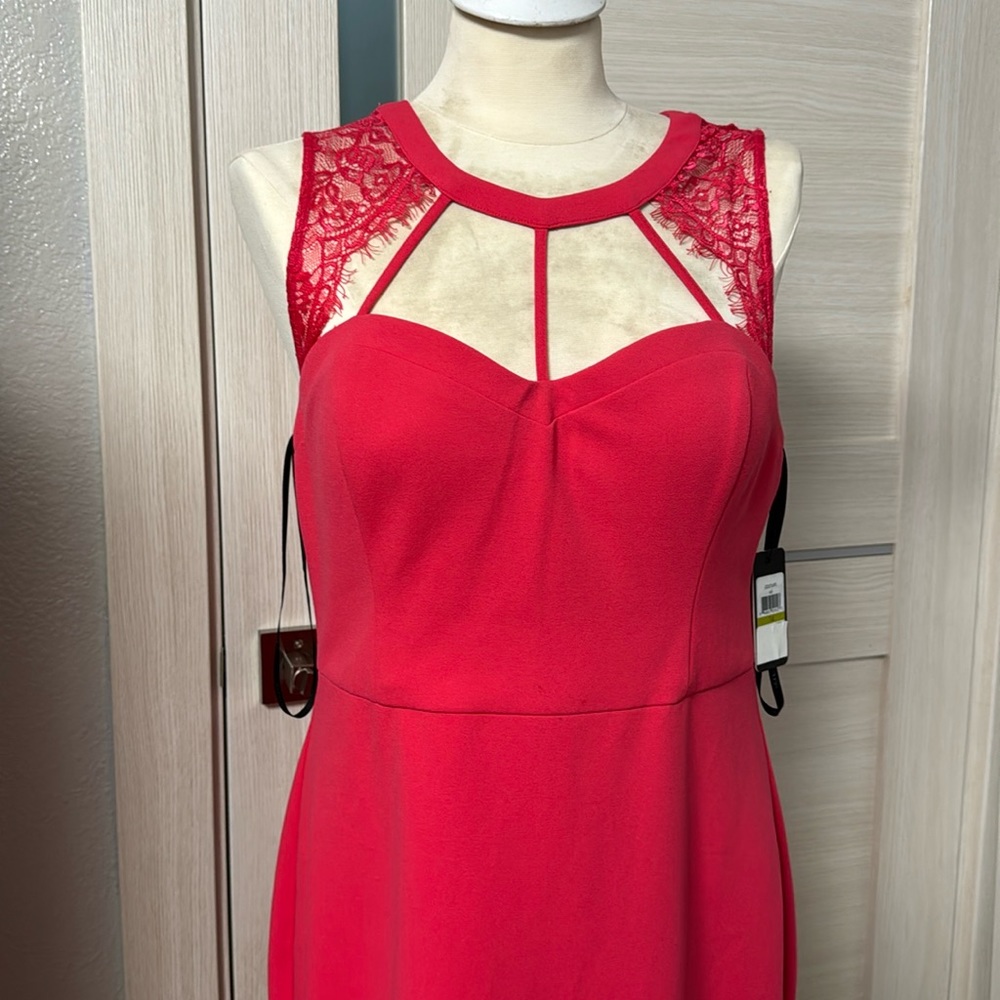 Guess hot pink dress